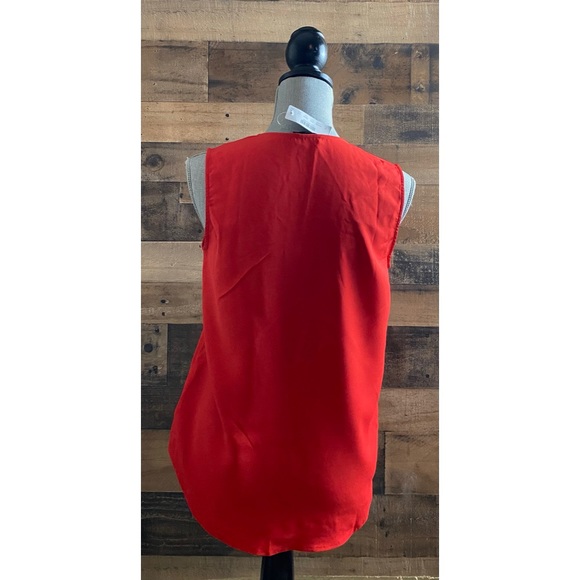 NWT J.Crew-Ruffle-Front Top in Satin Crepe - Picture 7 of 8